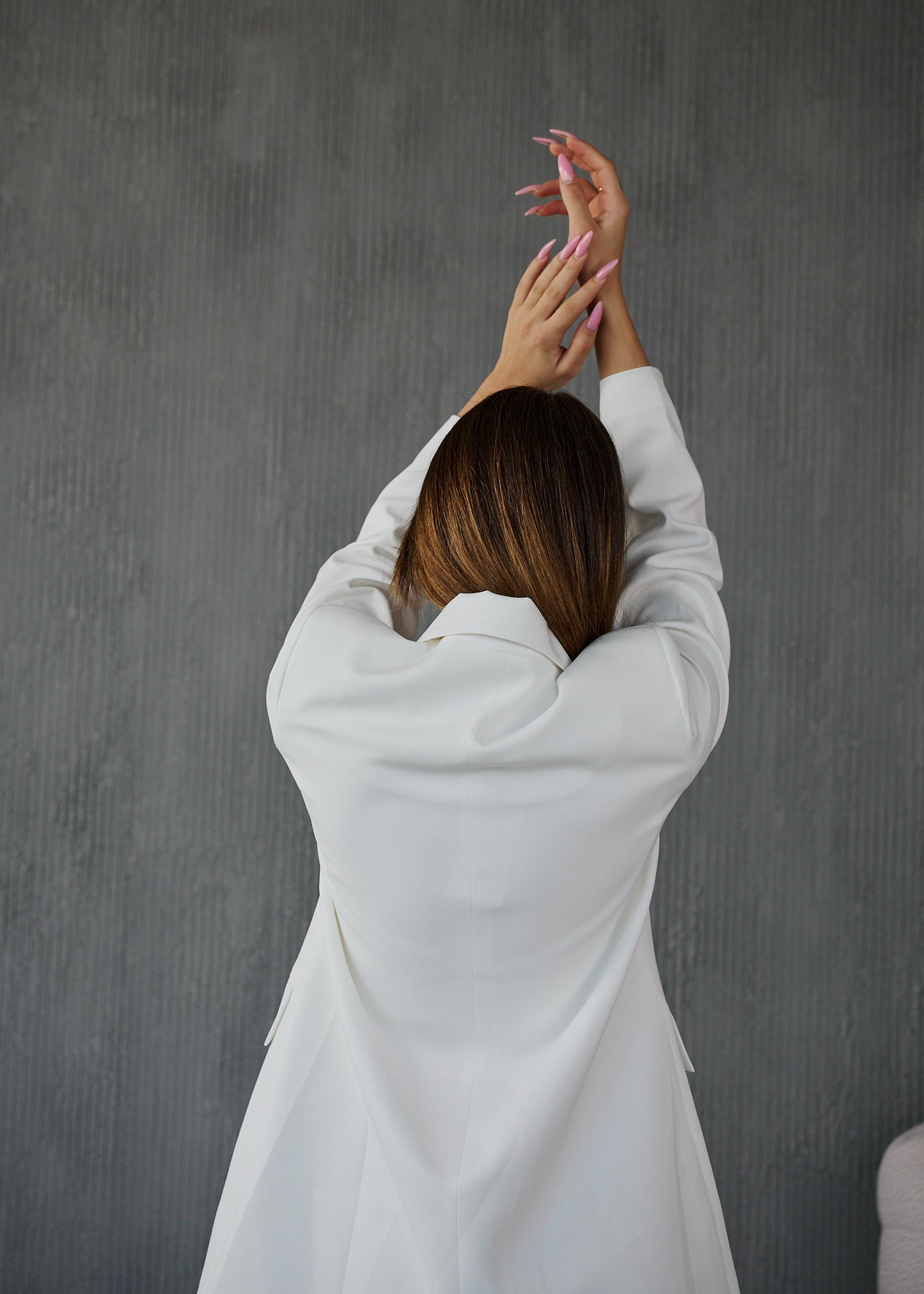 white blazer