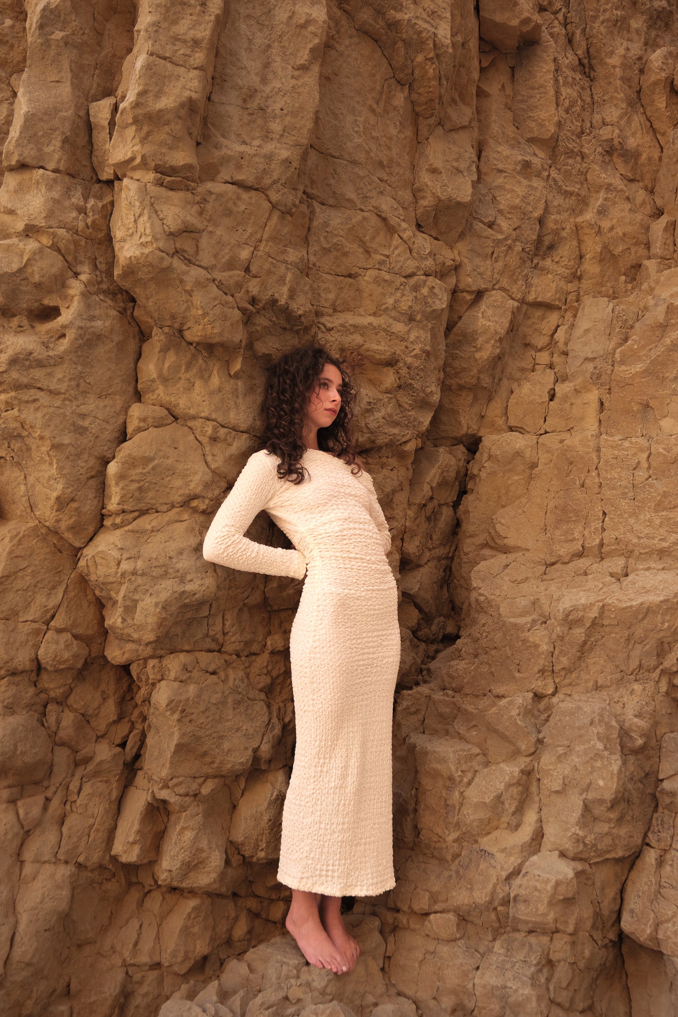 white Maxi Dress