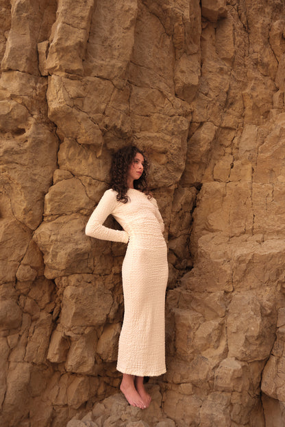 white Maxi Dress
